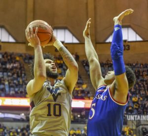 Jermaine Haley's game-winning basket lifts West Virginia past Kansas